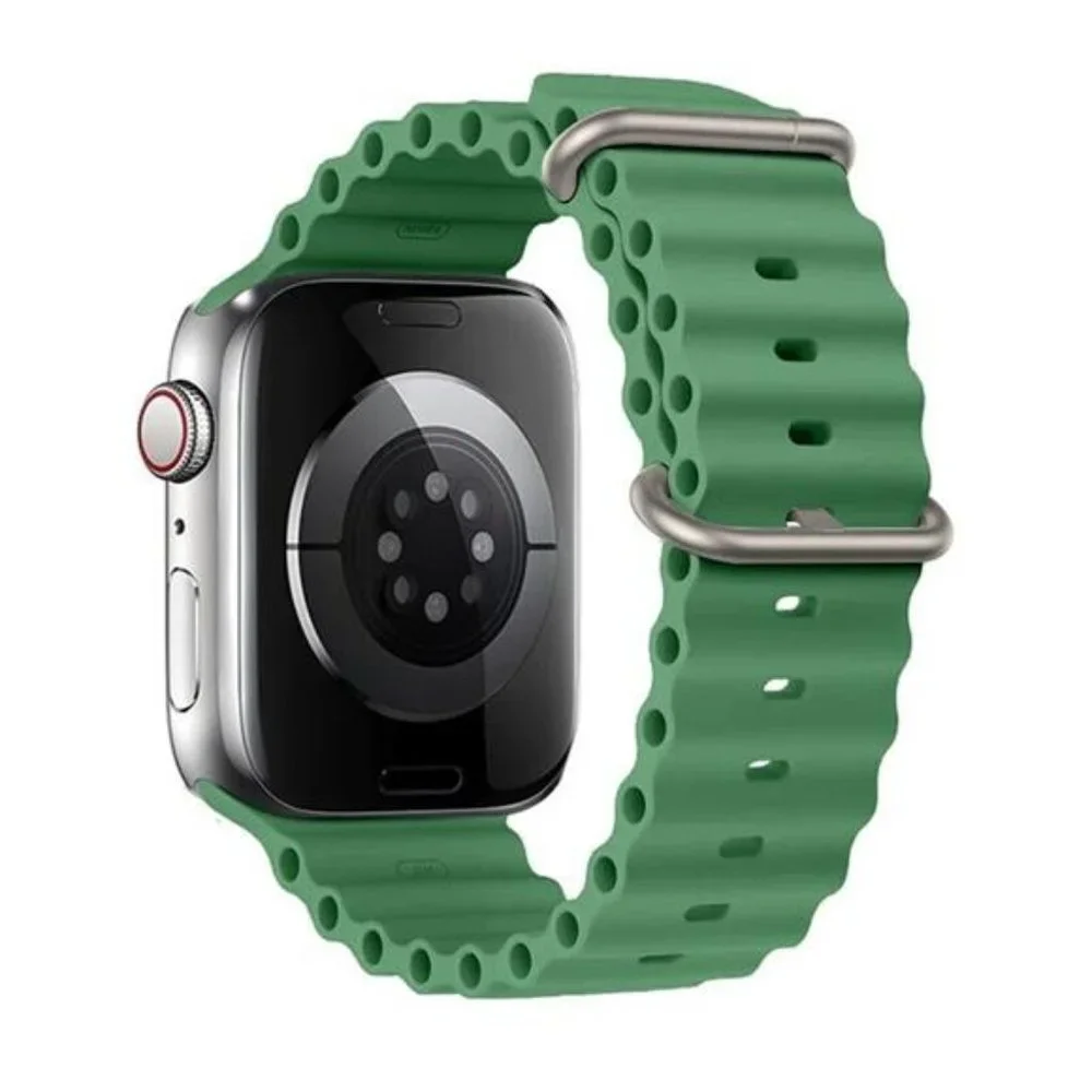 Only Band Ocean Strap For Apple Watch - Silicone Bracelet iWatch Ultra SE 7/6/5